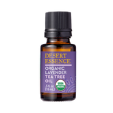 Desert Essence, Organic Lavender Tea Tree Oil, 0.6 Fl Oz